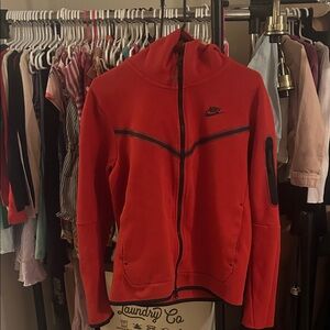 Nike Tech Bold Red Hoodie